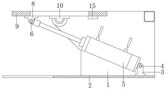 Normal-pressure tool-changing and pressure-detecting mounting bracket for shield tunneling machine