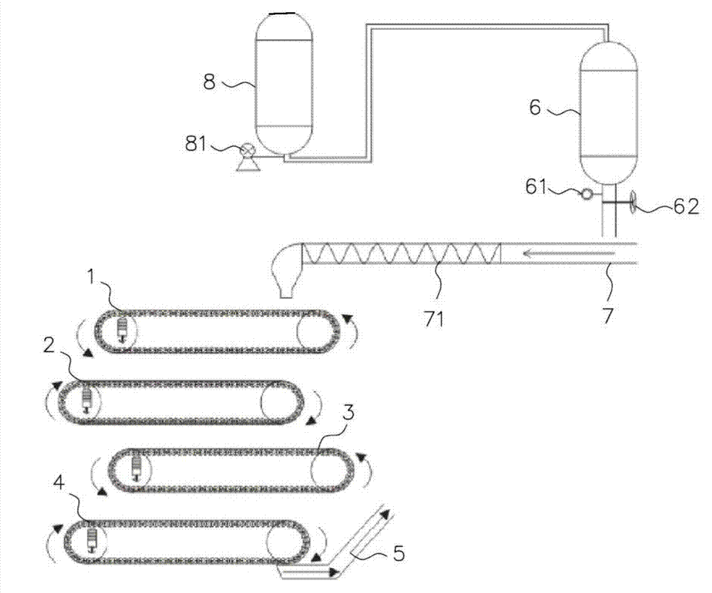 Method for producing bean pulp feed additive
