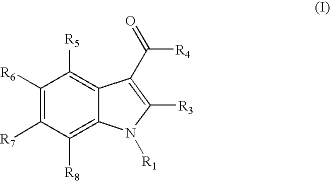 Indoles are cannabinoid receptor ligands