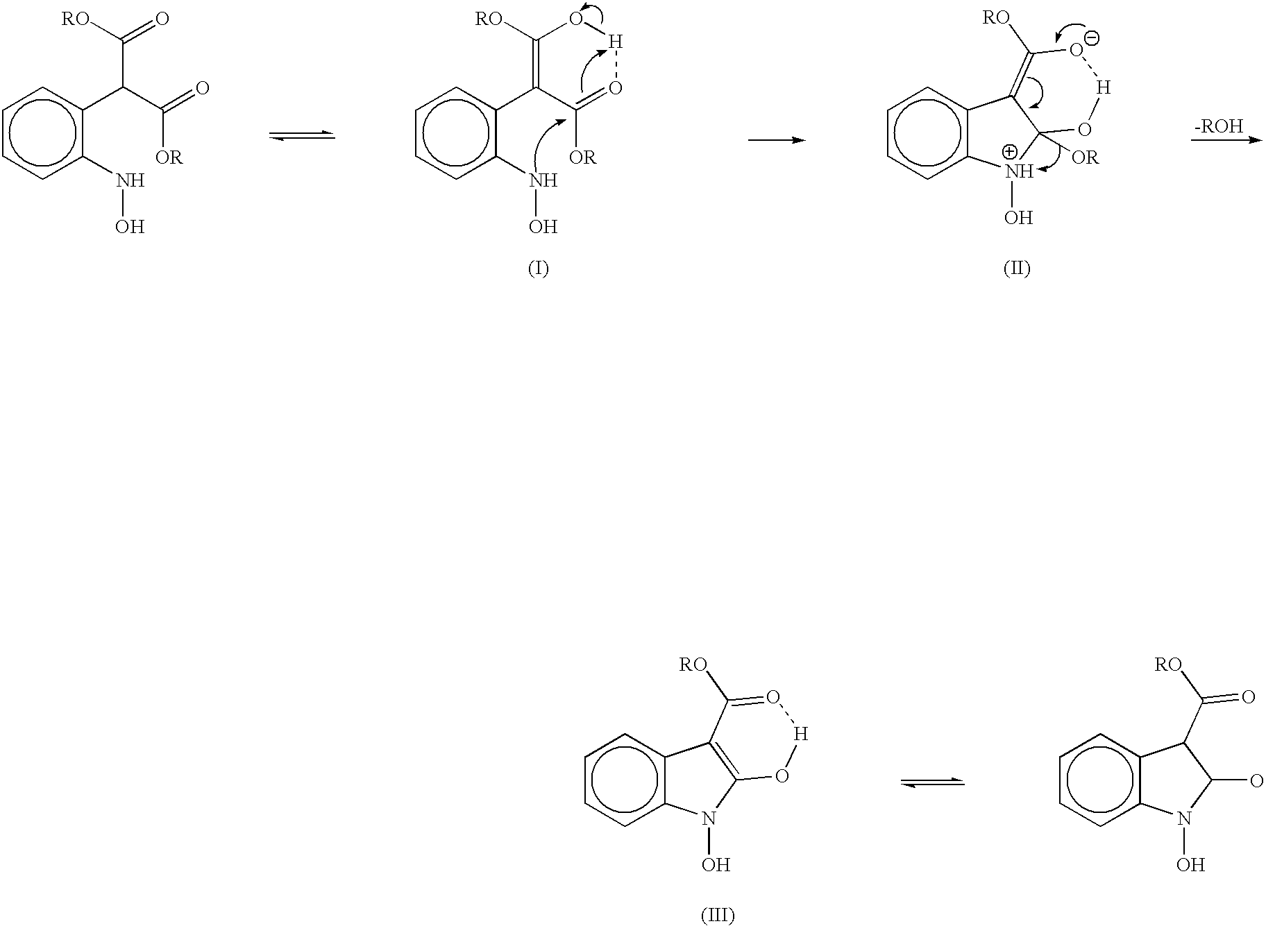 Process for preparing 2-oxindoles and N-hydroxy-2-oxindoles