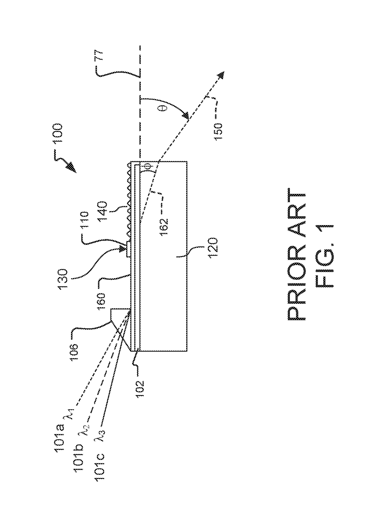 Light field generator devices with series  output couplers
