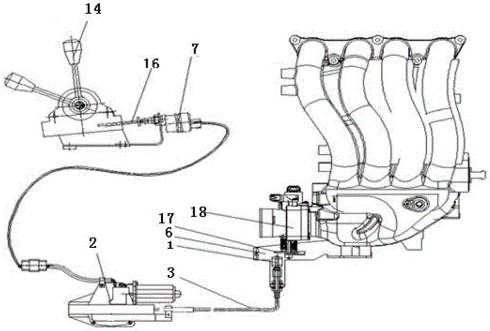 Engine speed limiting device, automobile provided with same and lifting device