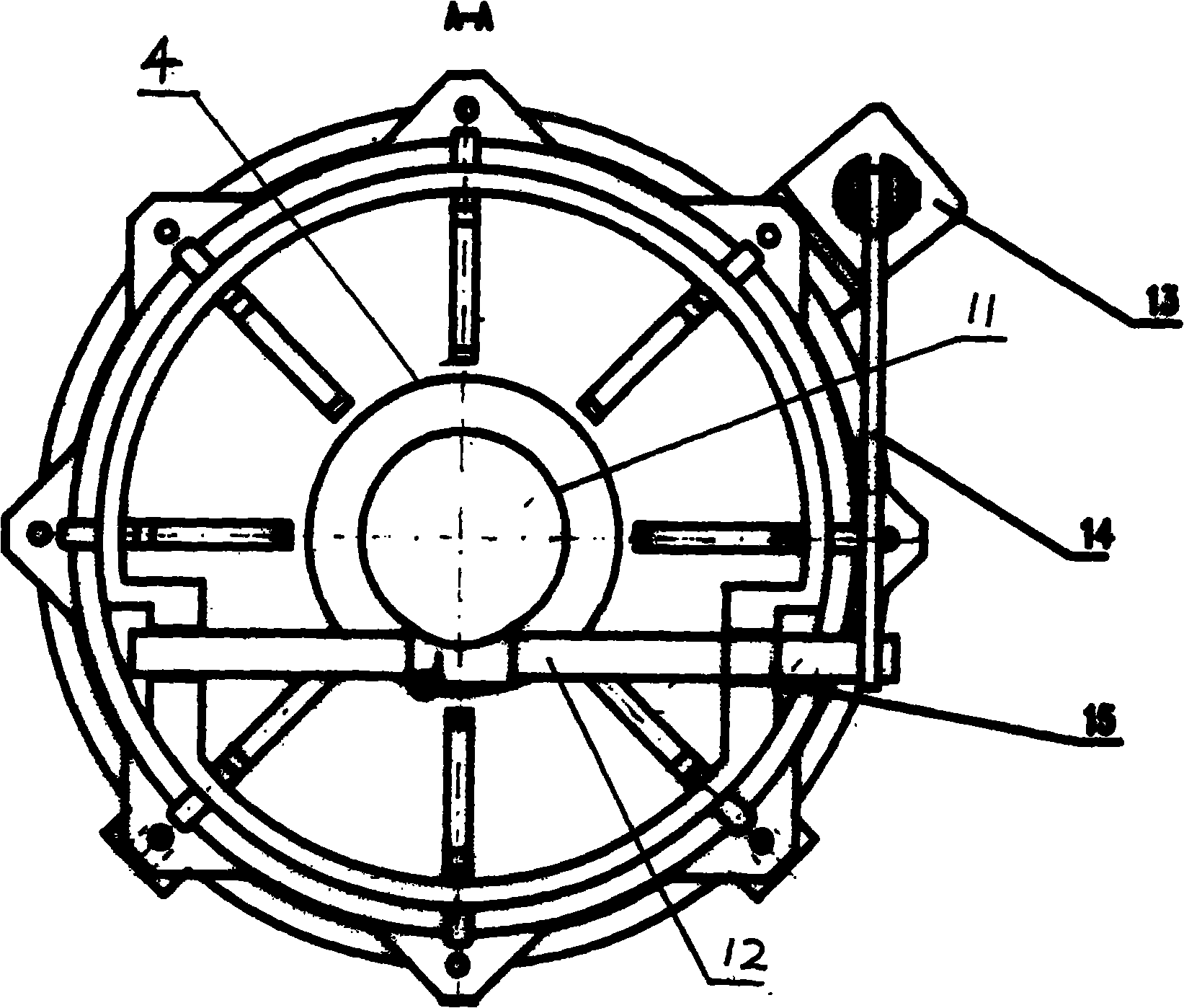 Frequency control motor and generating set for hybrid vehicle