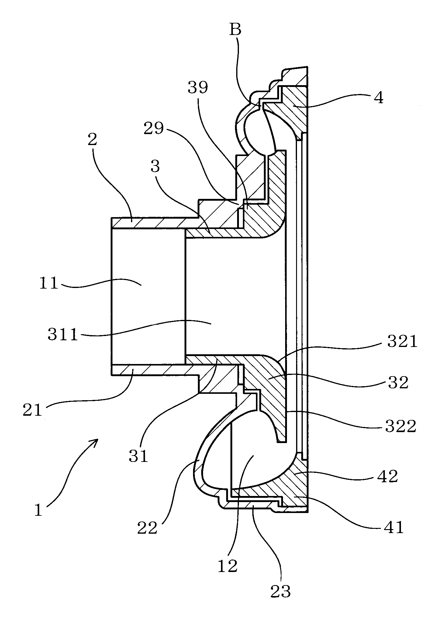 Compressor housing for supercharger and method for manufacturing the same