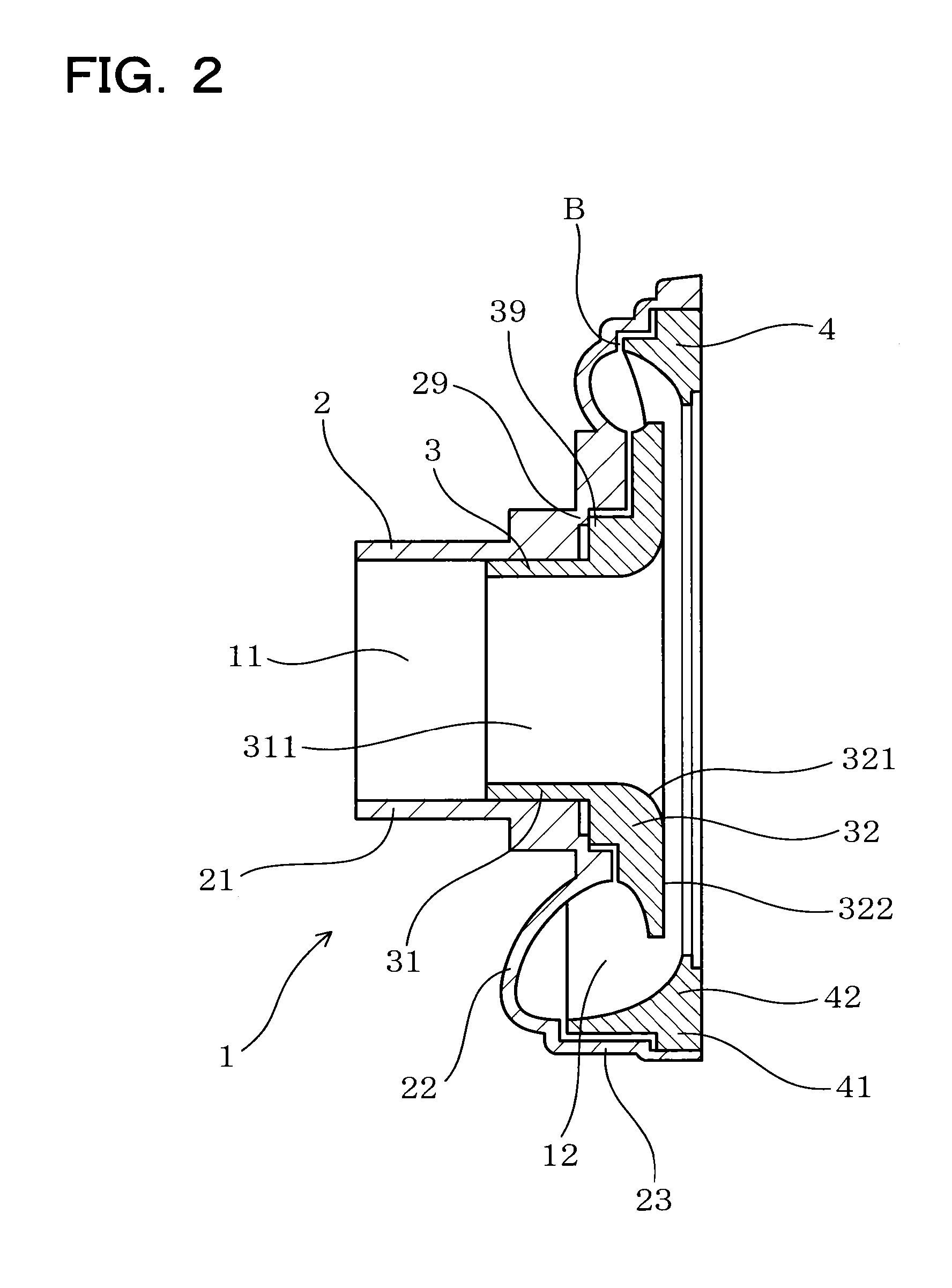 Compressor housing for supercharger and method for manufacturing the same
