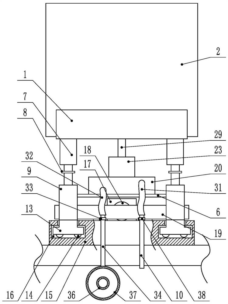 A car seat shock absorber