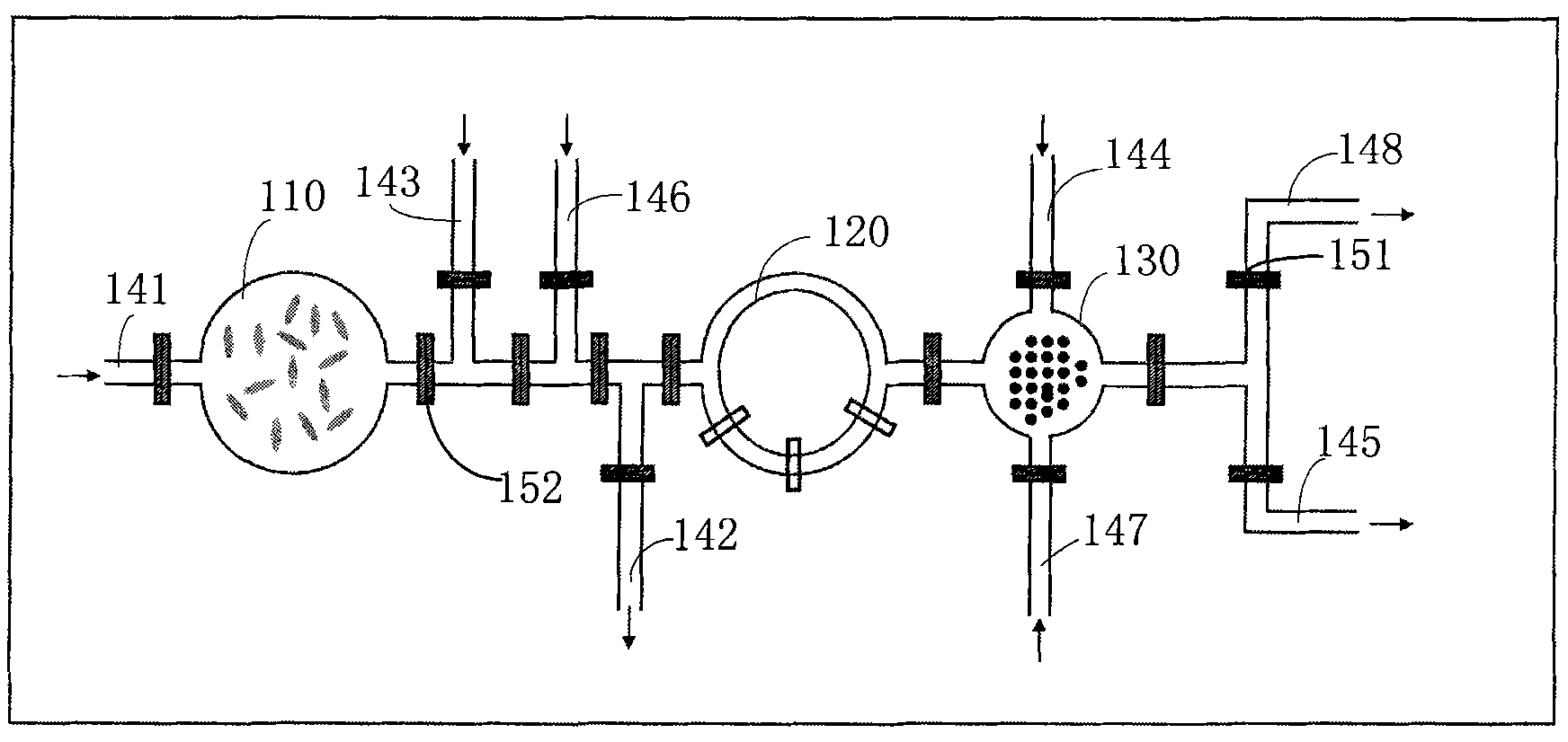 Micro-flow control chip and nucleic acid extracting and purifying method