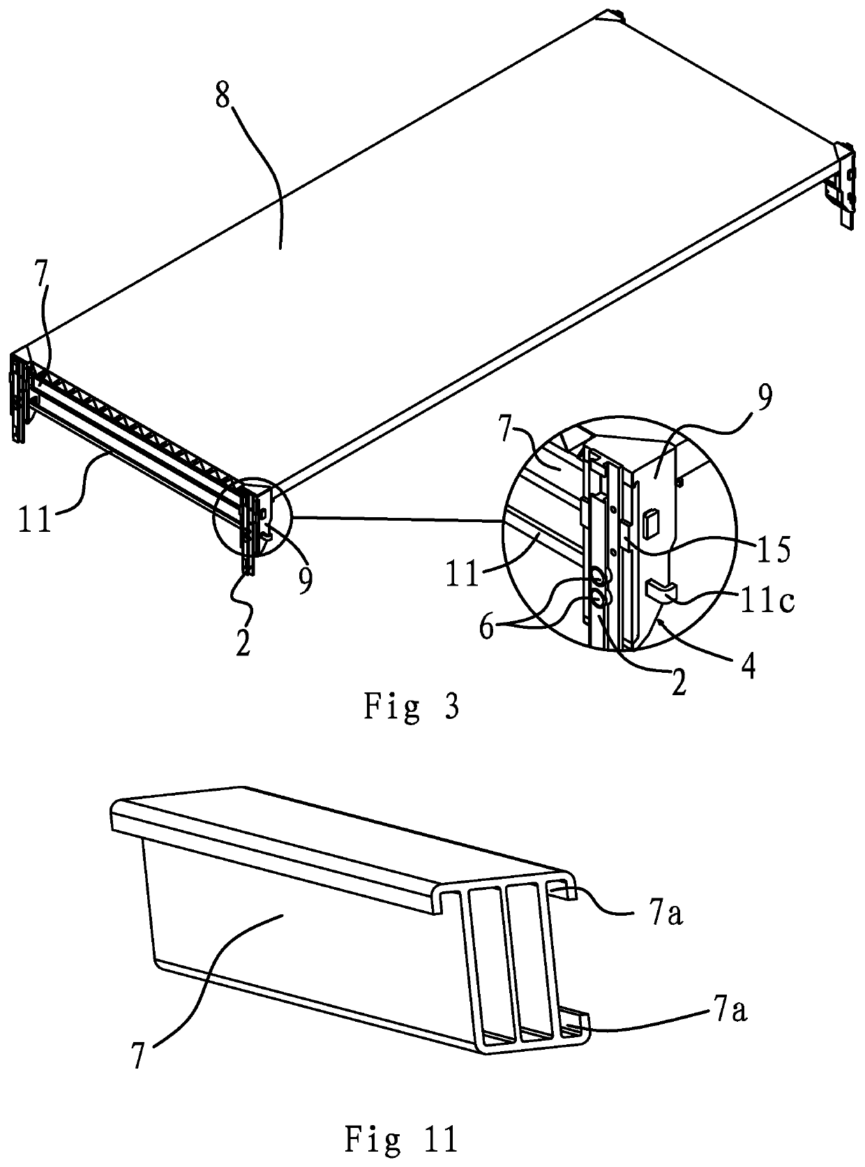 A Carriage Decking Device