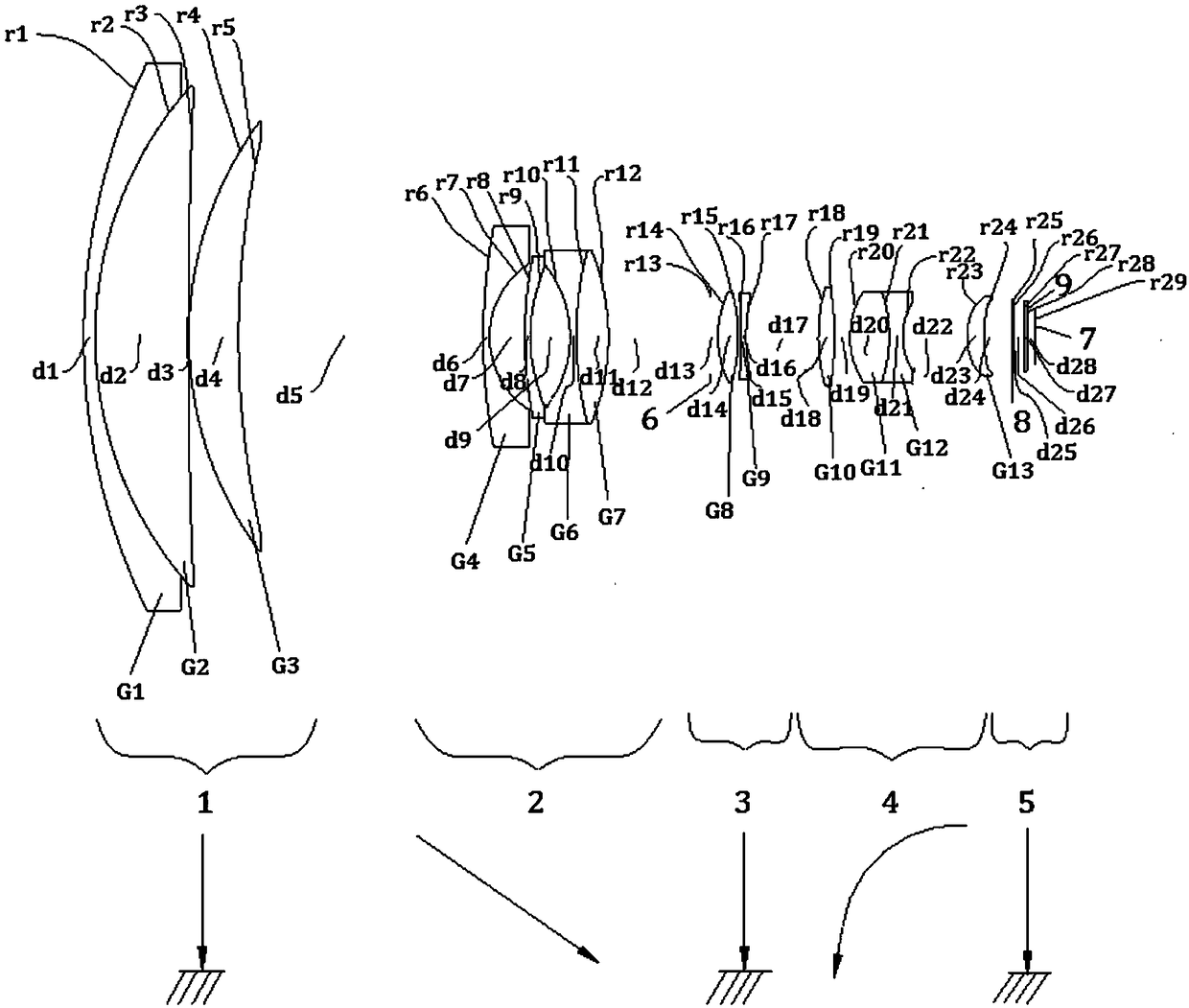 Zoom lens and camera device thereof