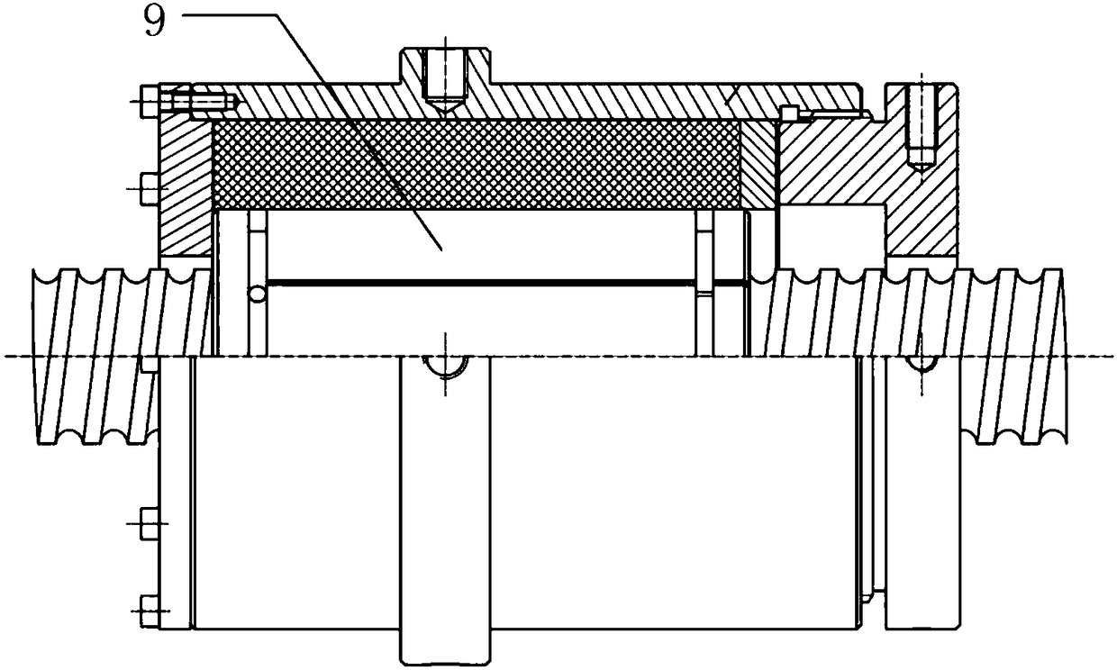 Axial pressure detection system and method for ball screw raceway surface grinding device