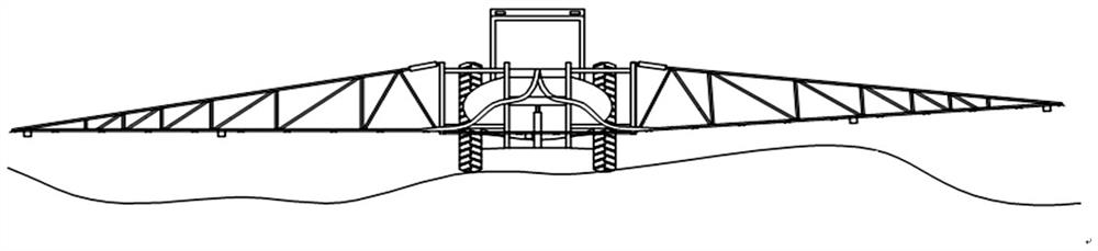 A sprayer profiling boom and its control method