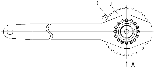 Method and device for improving lateral load capacity of arm support, and crane