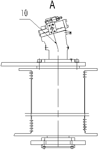 Method and device for improving lateral load capacity of arm support, and crane