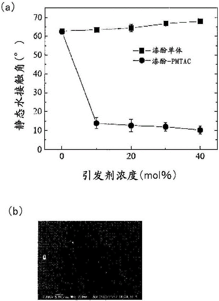 Novel composite material, and polymer coating material precursor produced using same