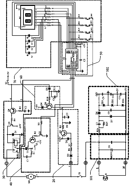Control system of AC (alternate current) motor