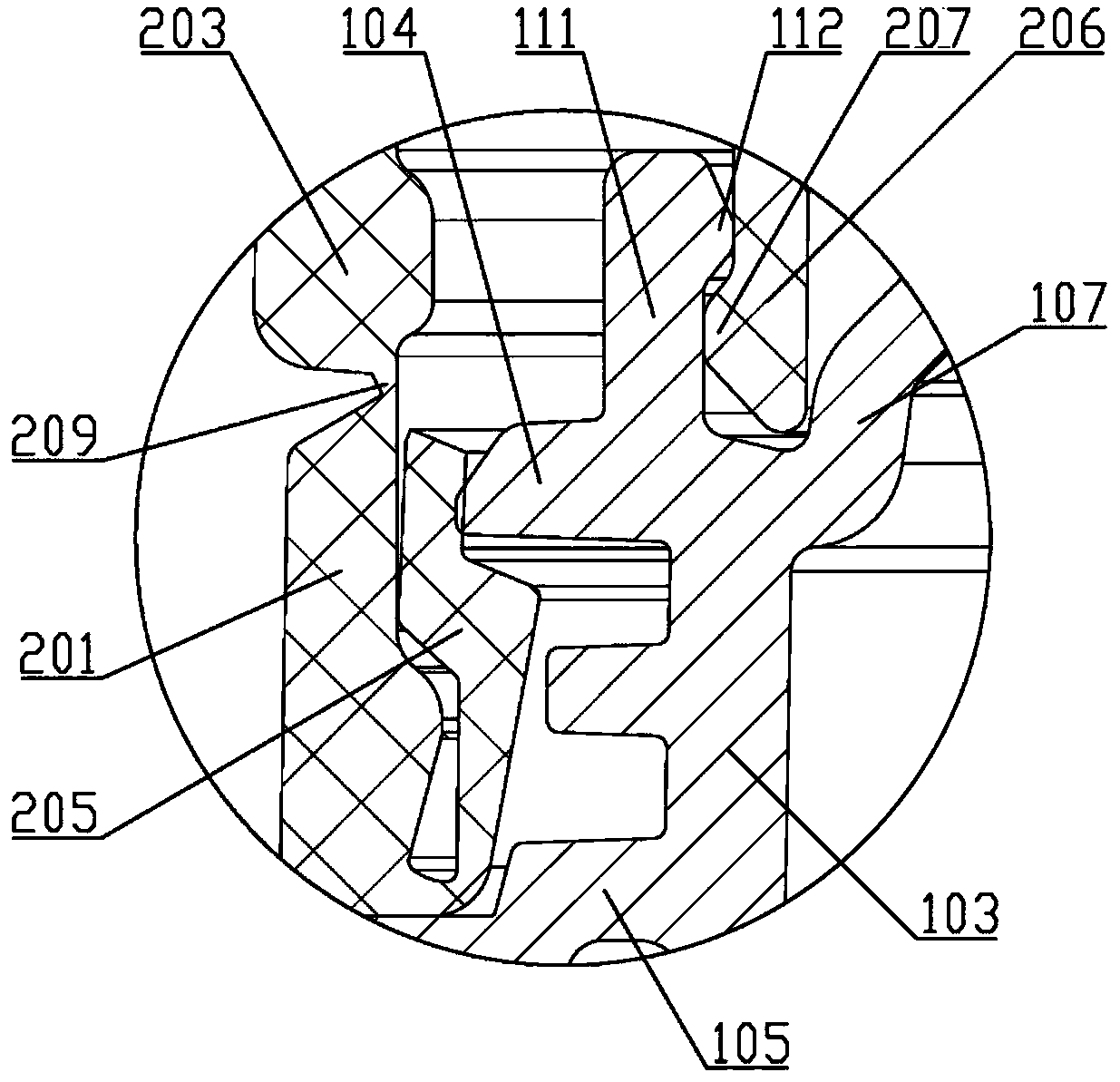 Secure and reliable combined bottle cap and container