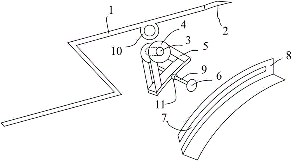 Device for cleaning foreign matter on auto tire