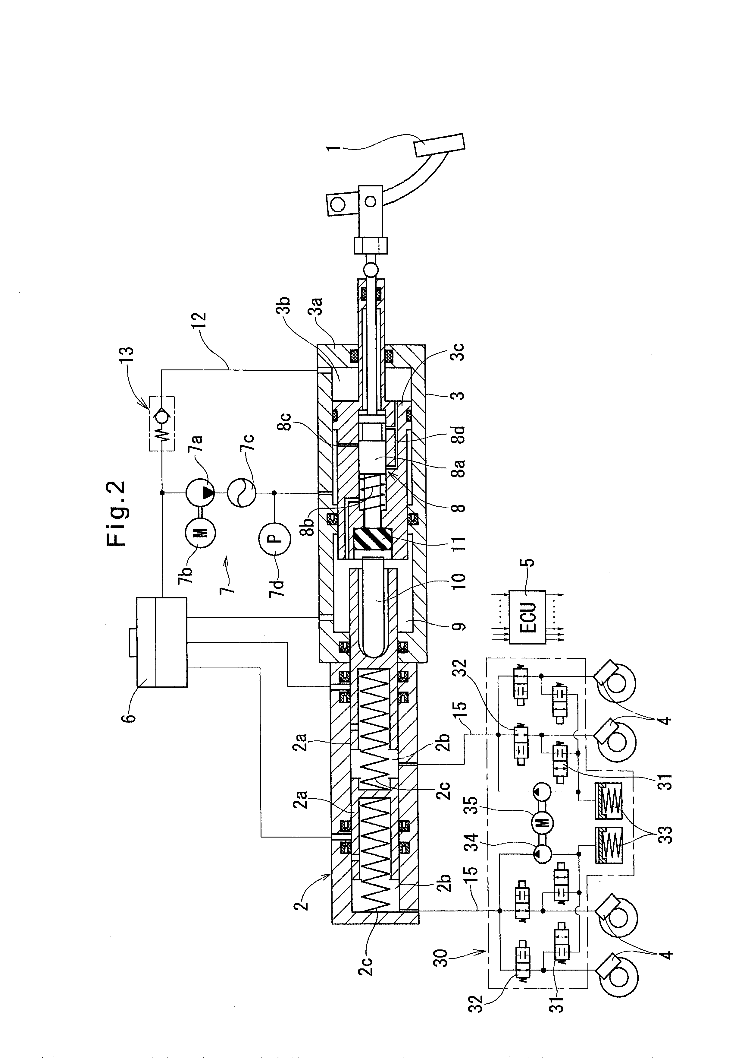 Hydraulic booster and hydraulic brake system using the same