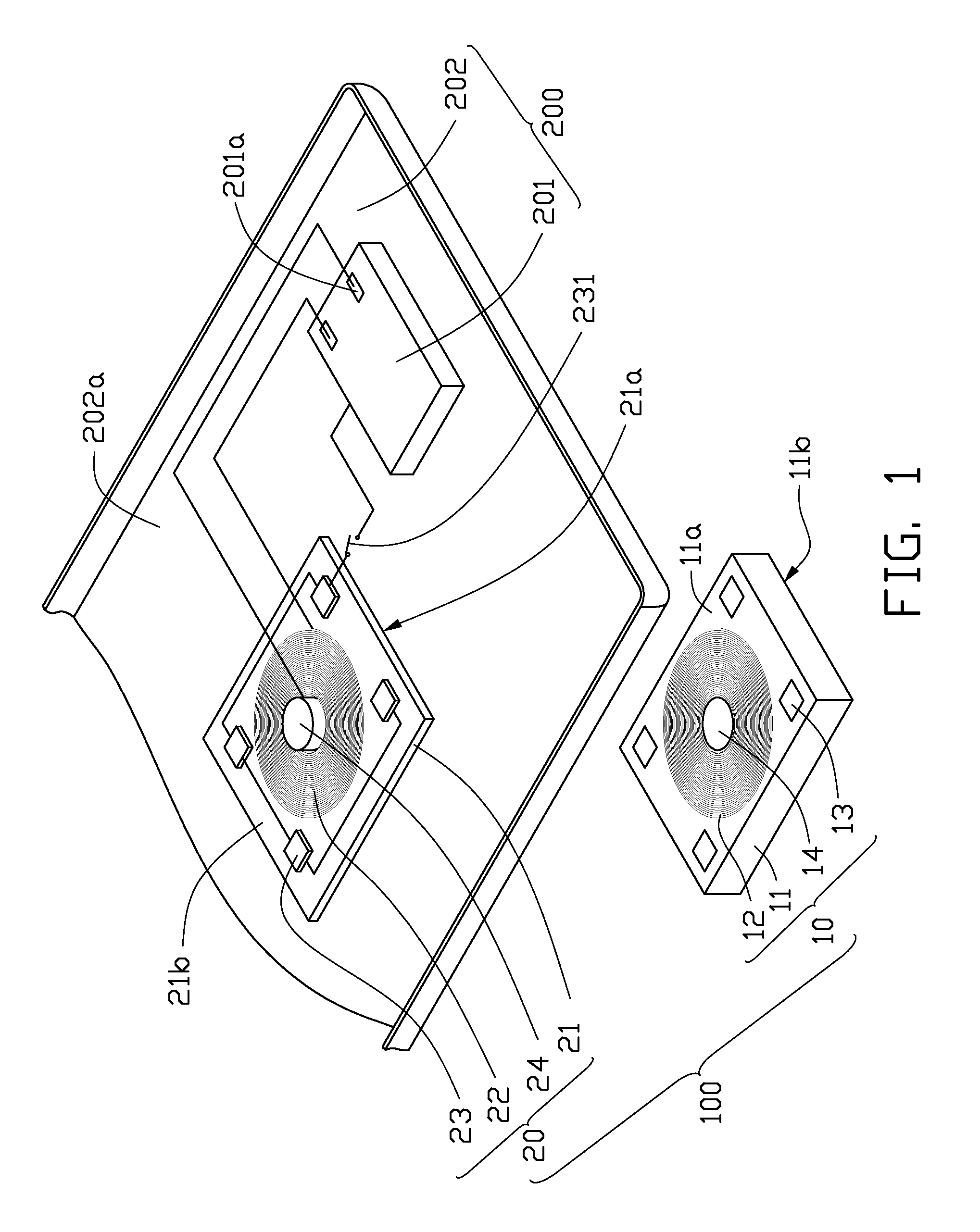 Recharging system and electronic device
