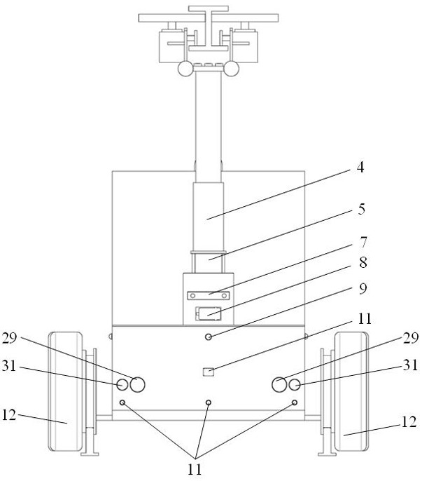 A wheel-rail composite unmanned underground continuous transport vehicle and its control method