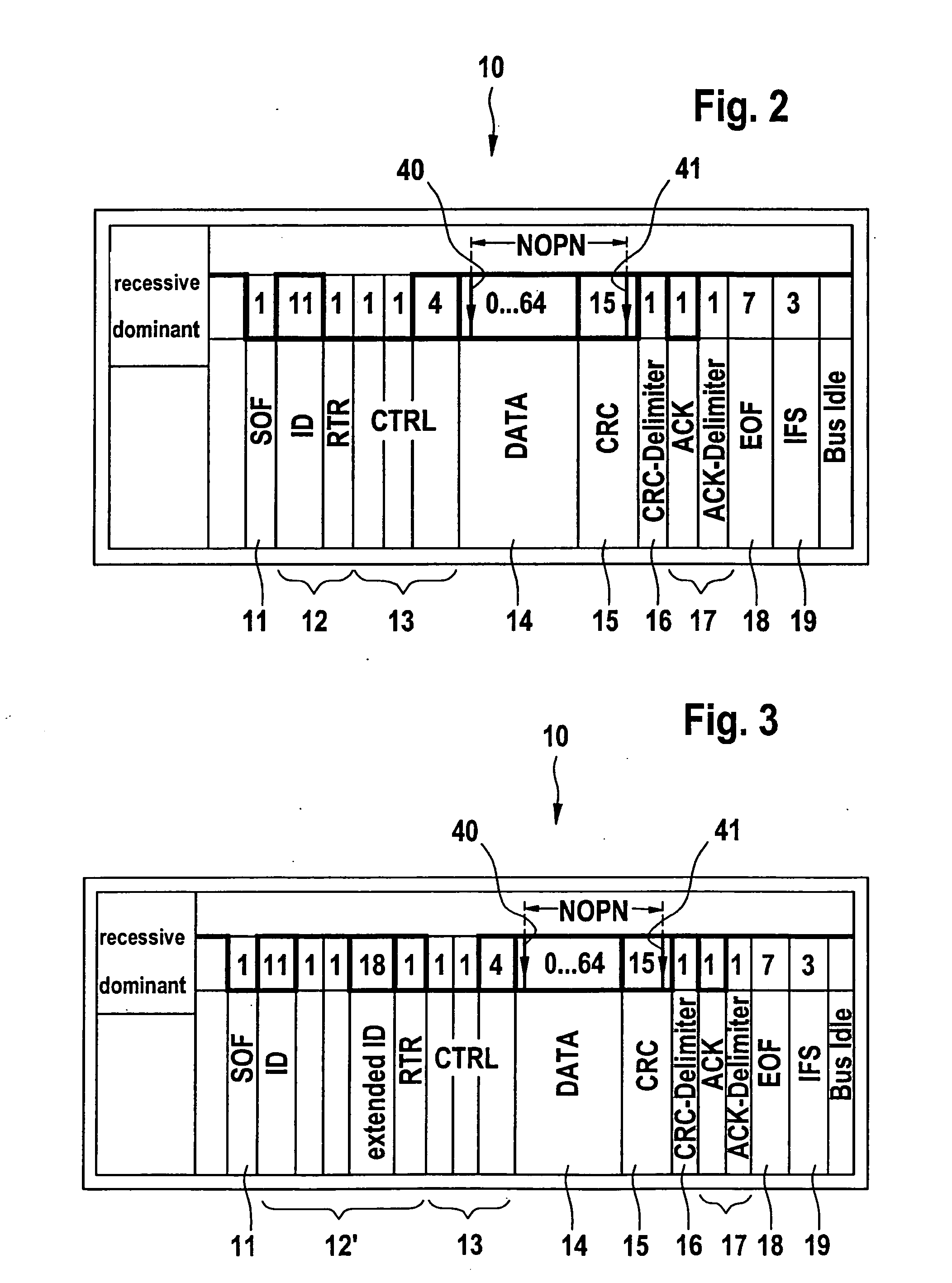 Communication system including a data bus and multiple user nodes connected thereto, and method for operating such a communication system