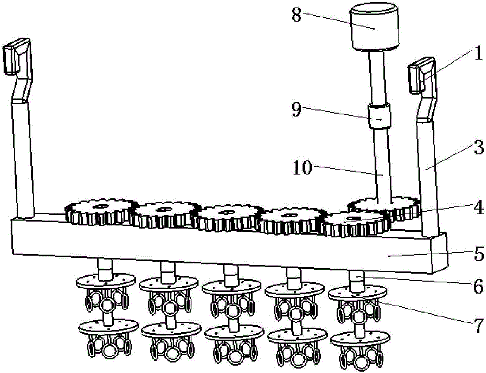 Rotatable electroplating rack