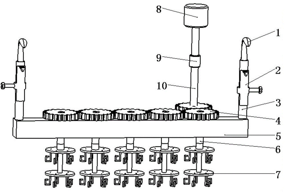 Rotatable electroplating rack