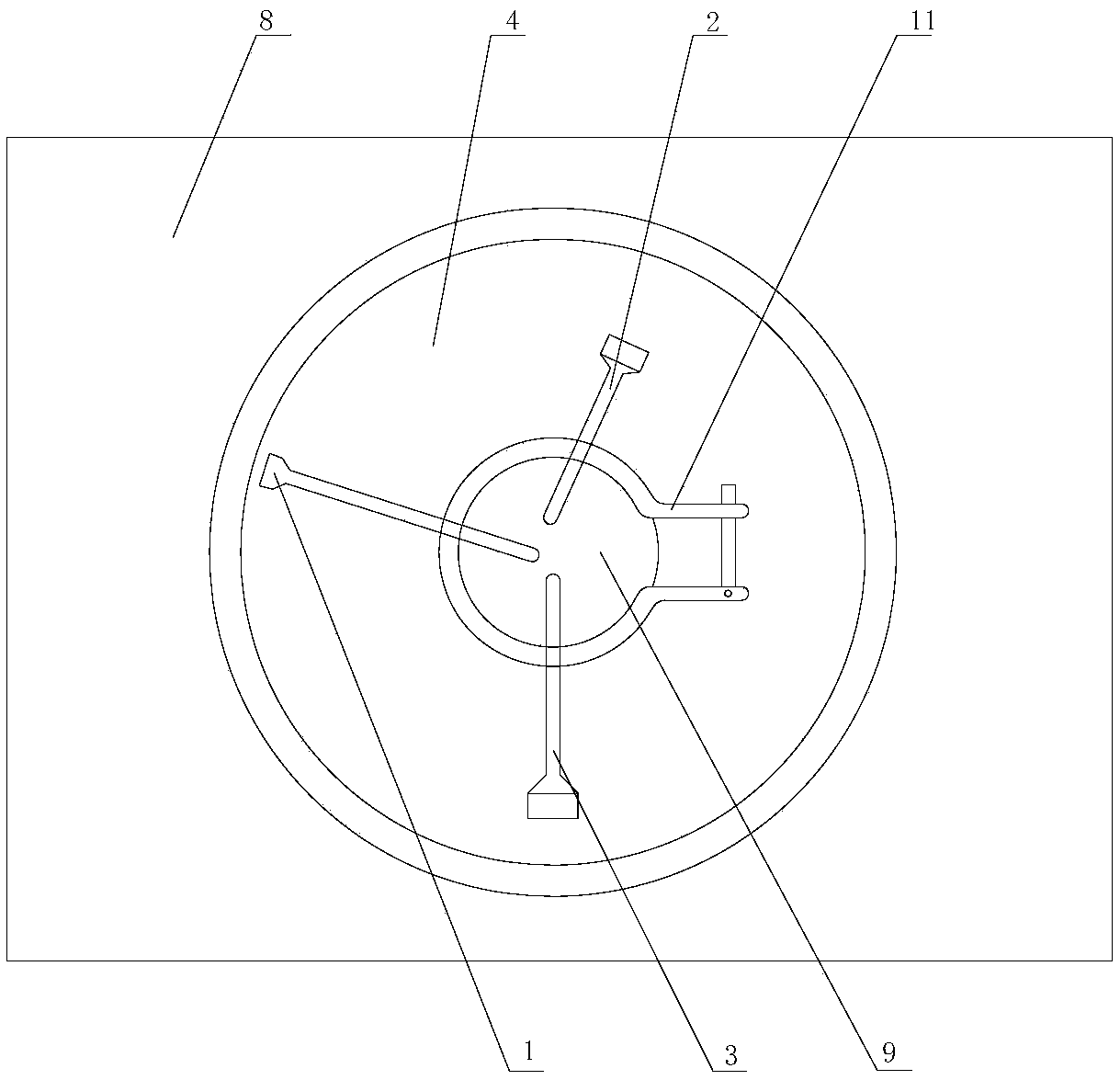 Portable liquid nitrogen supply device for single crystal diffractometer