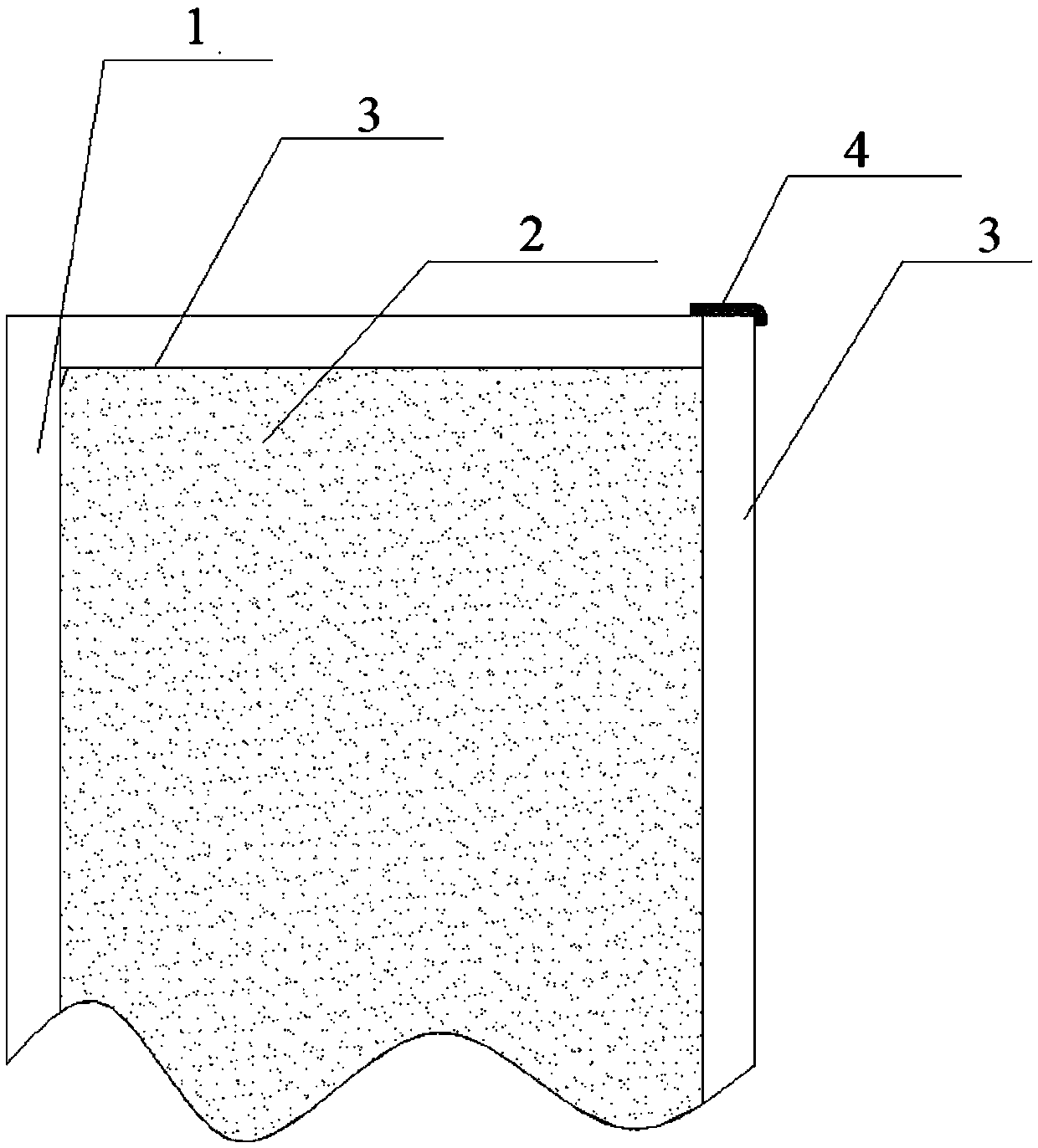 Sound insulation door for ship's living cabin