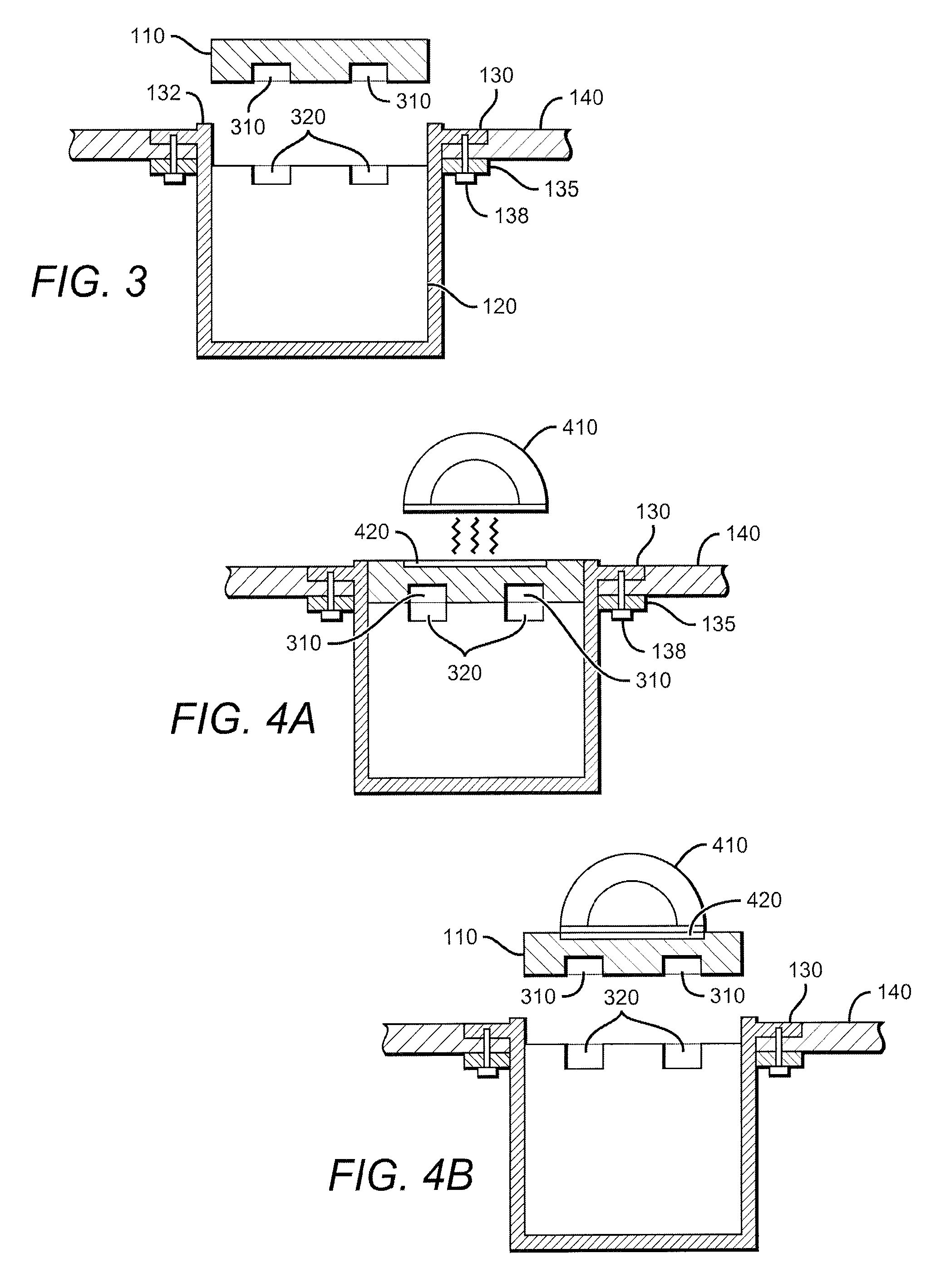 Flush Mounting Apparatus And Methods Using Component Cover