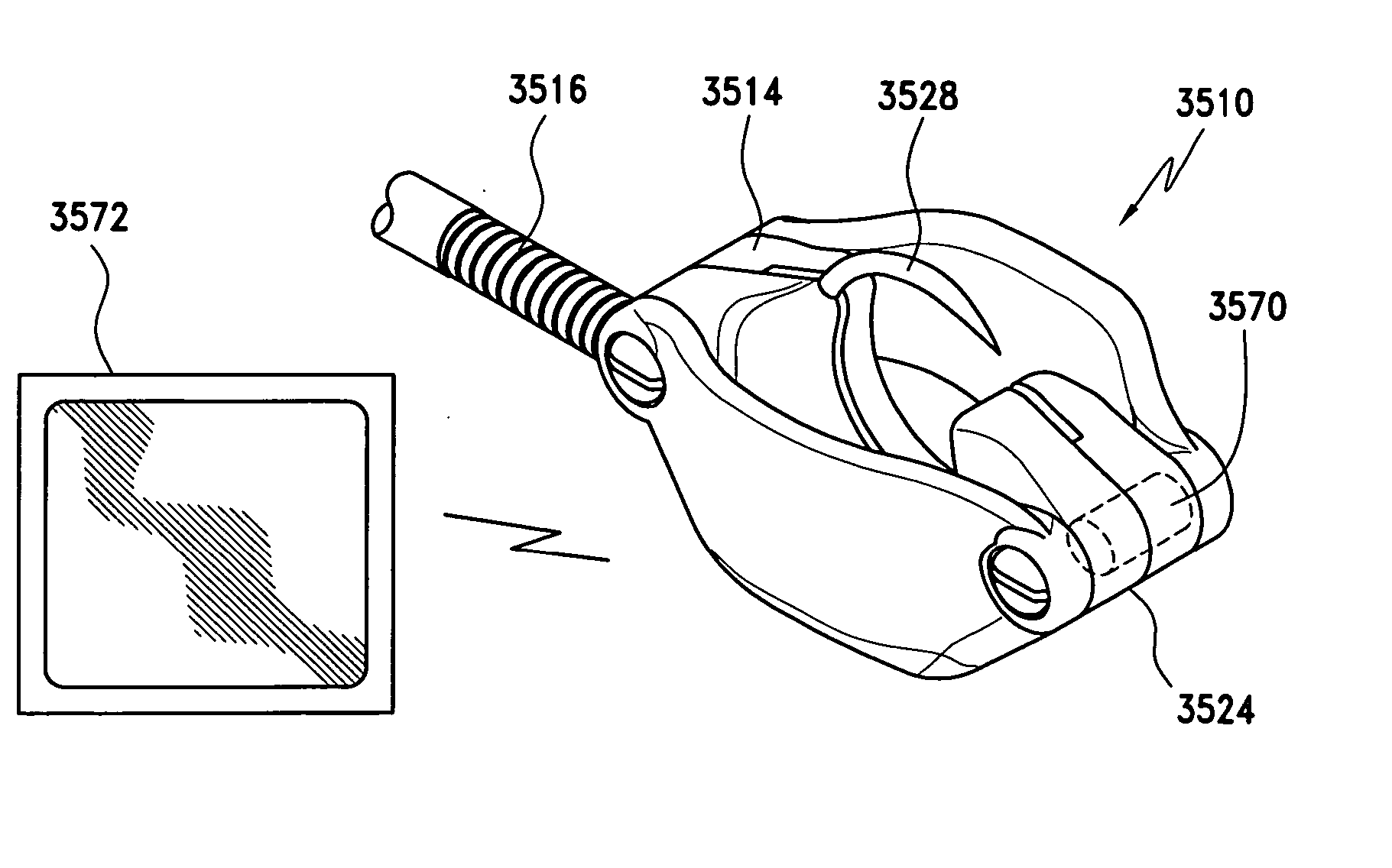 Surgical suturing apparatus with needle position indicator