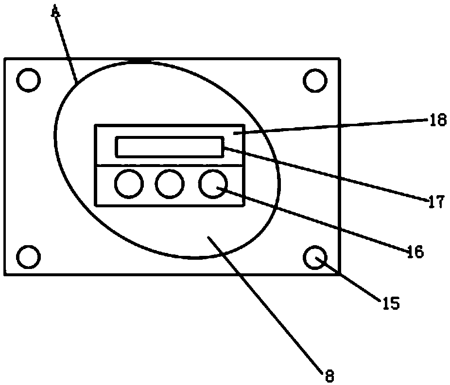 Lost foam casting mold for motor shell ejection device