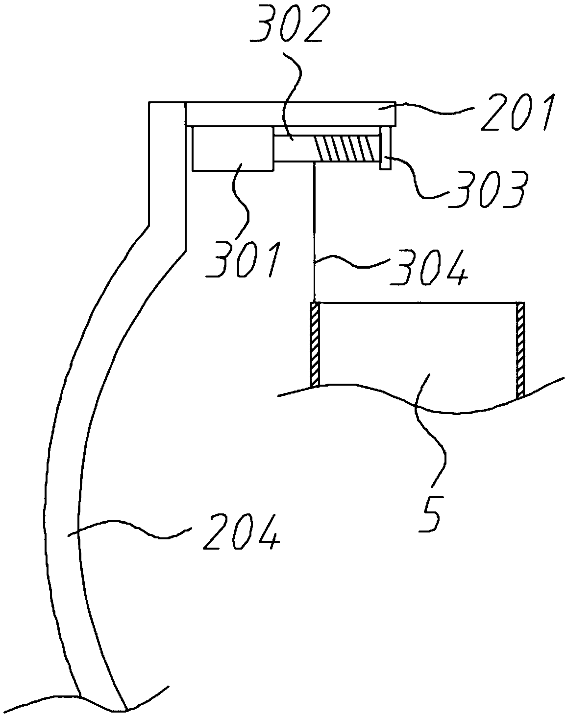 Physical teaching aid capable of achieving crossed teaching demonstration and teaching method