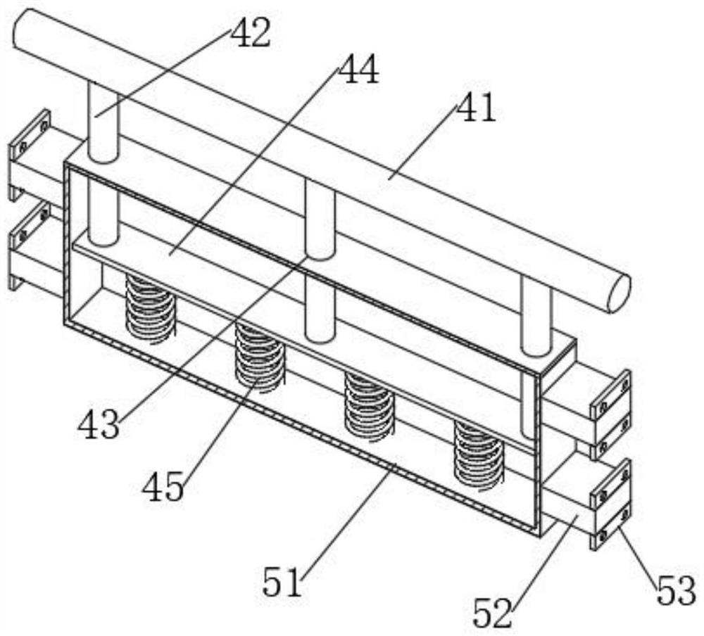 Safety guardrail with adjustable protection height