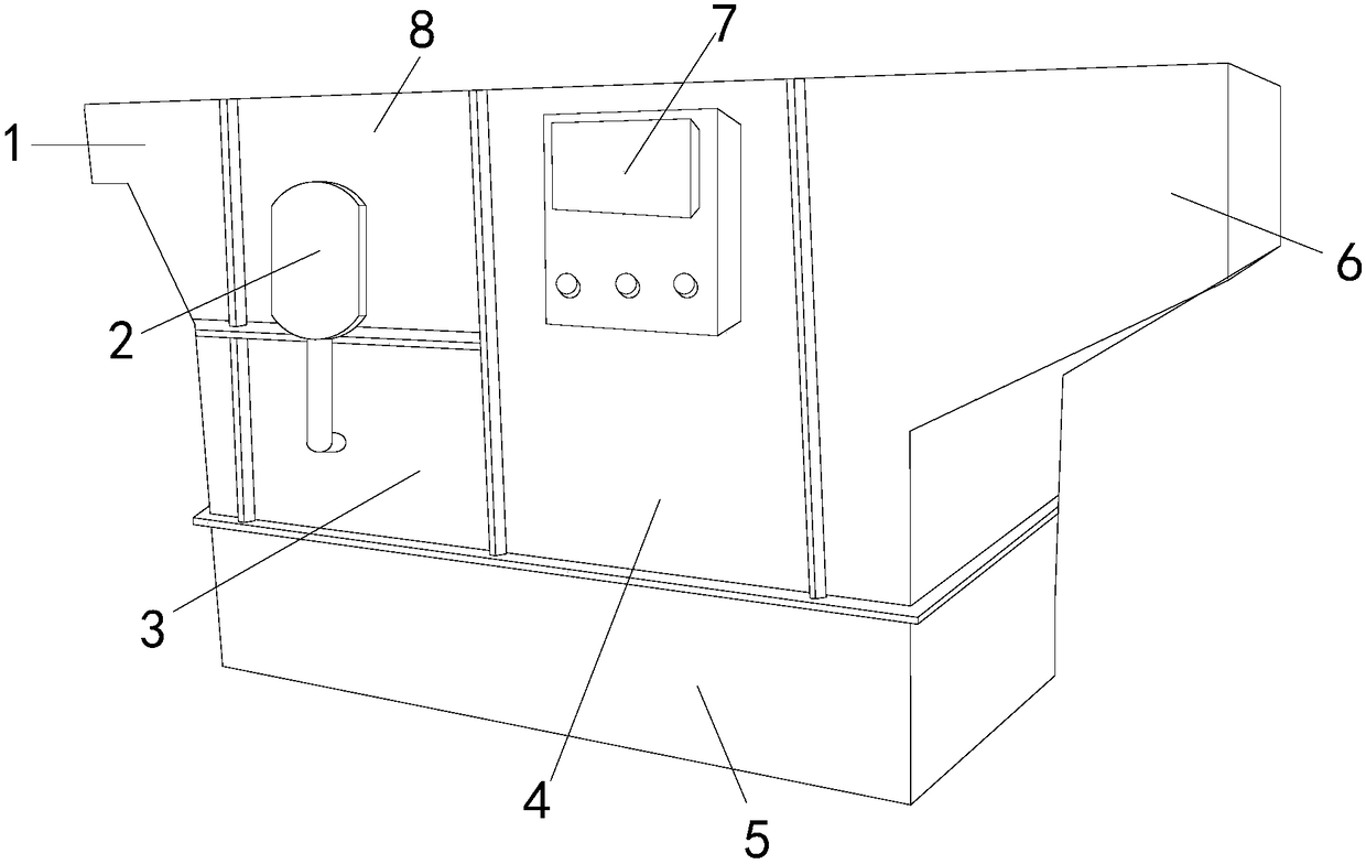 Desalting water treatment system based on industrial wastewater descaling