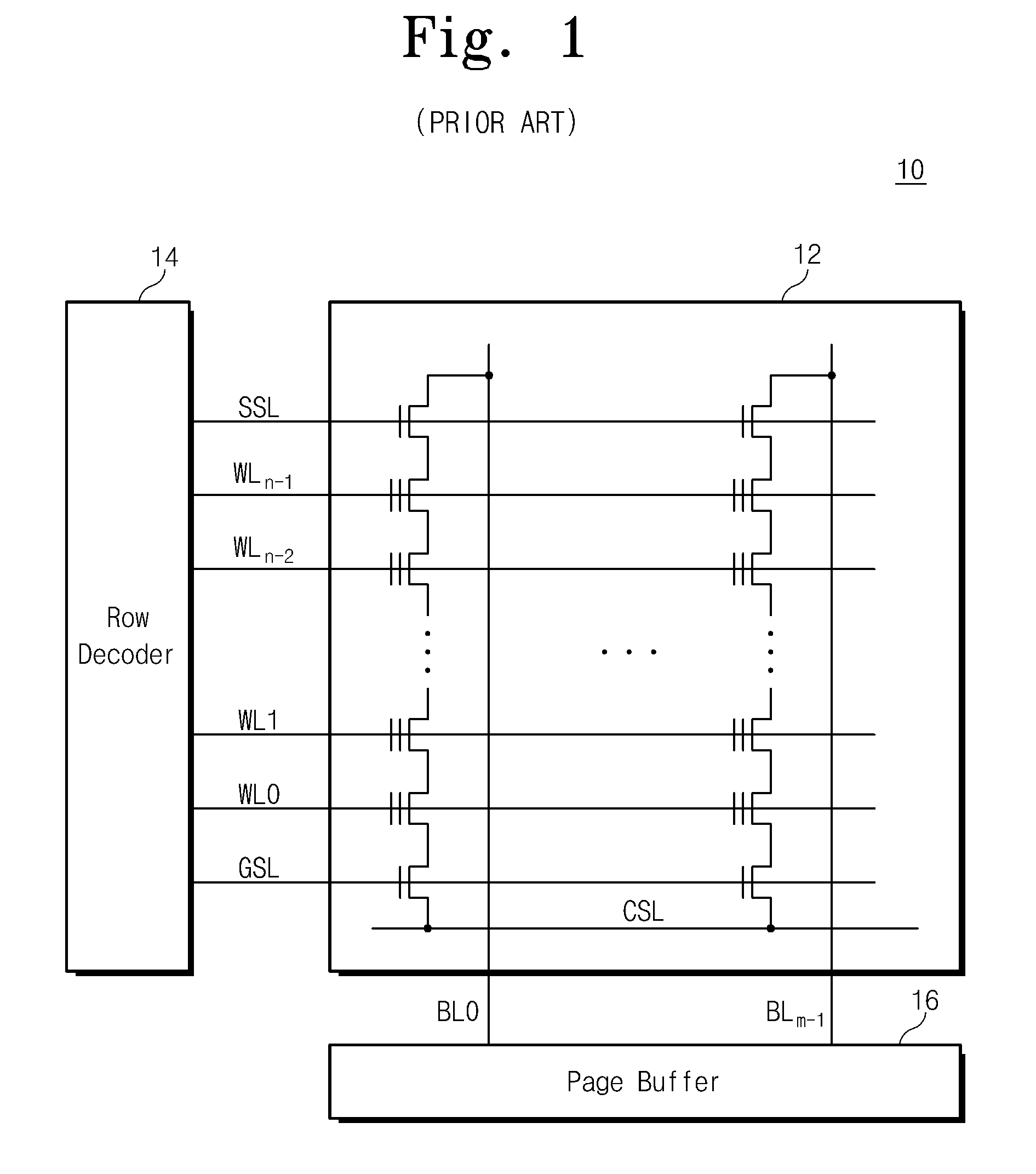 Non-volatile memory device programming selection transistor and method of programming the same