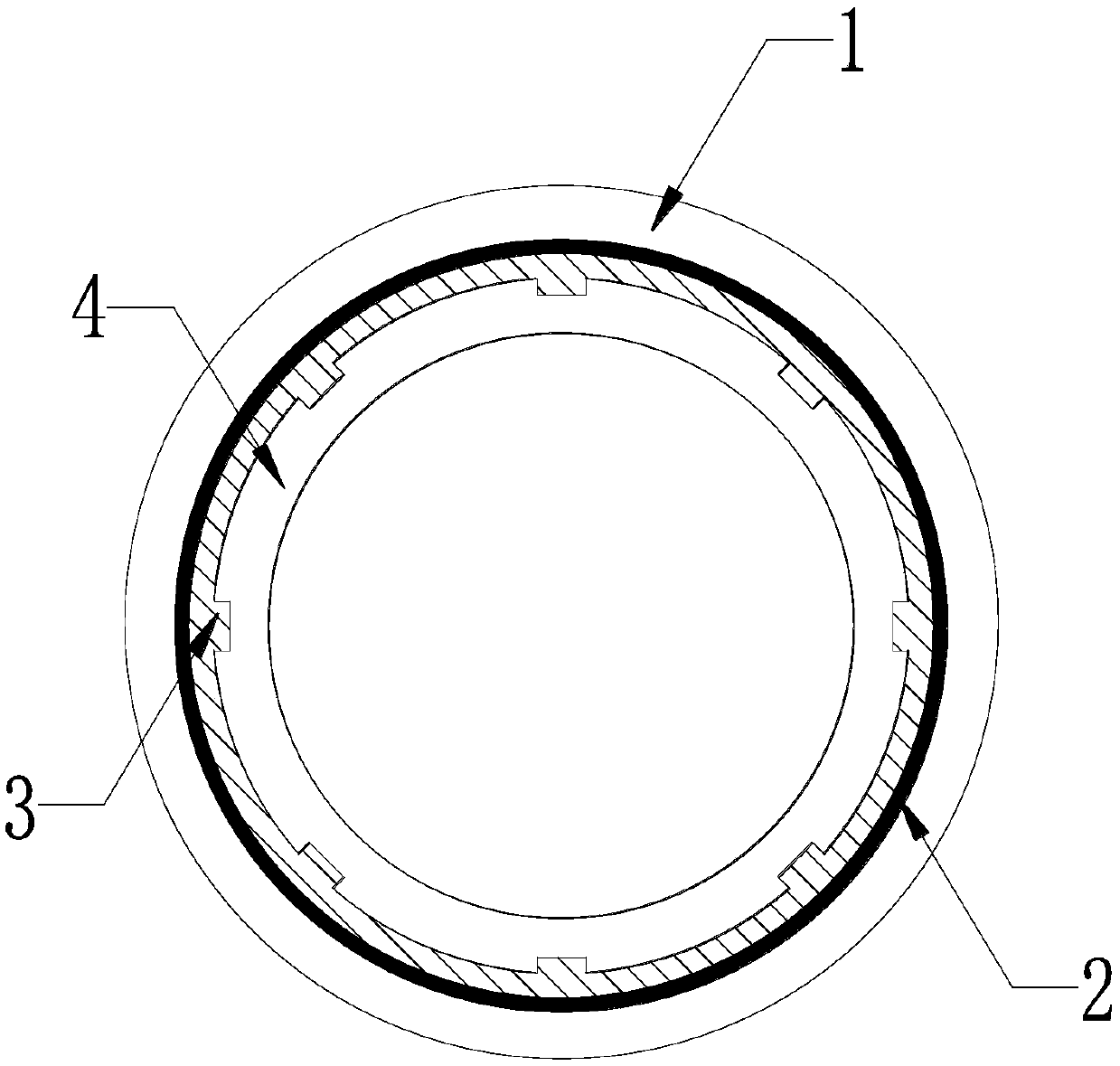 Reinforced composite pipeline