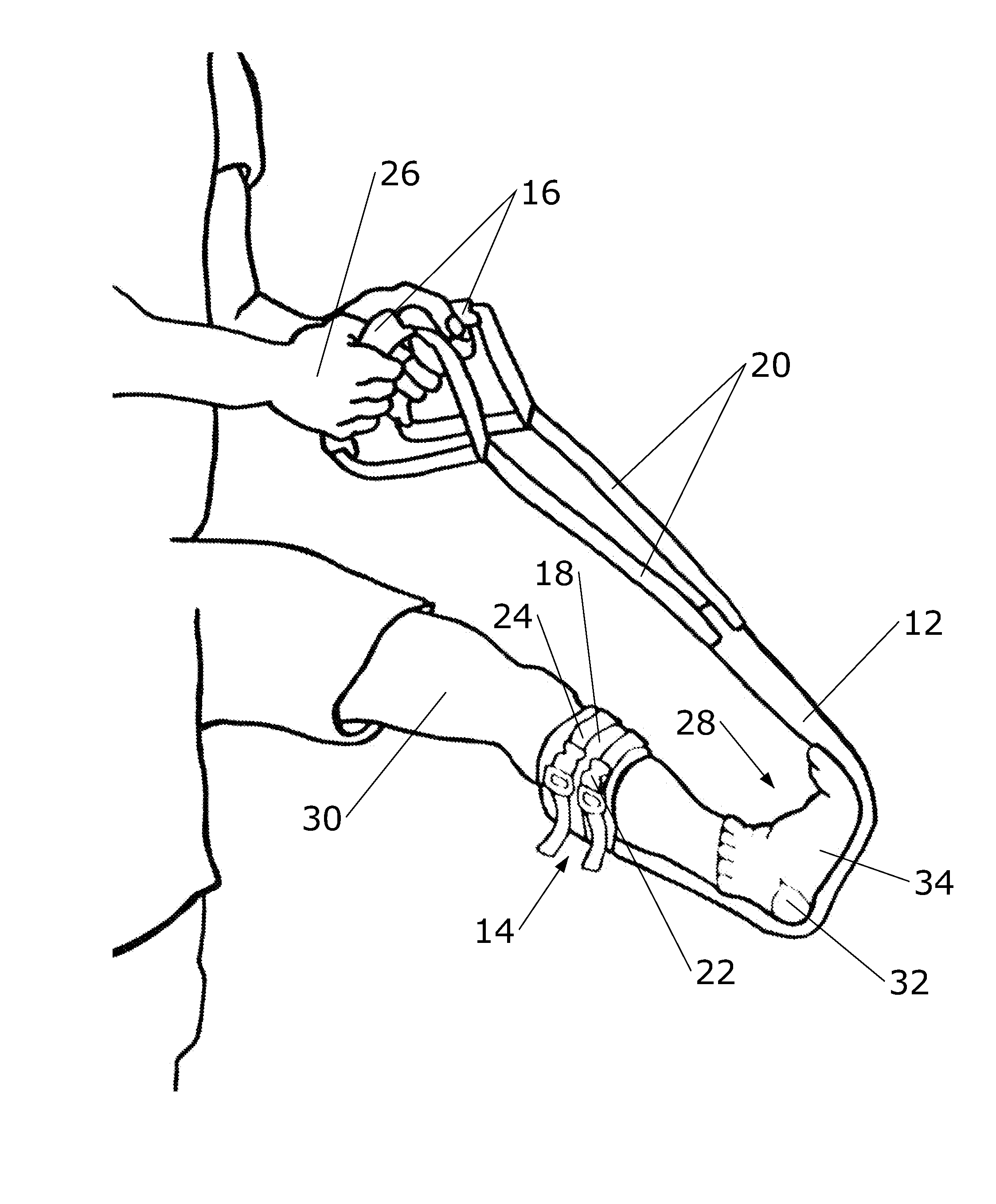Device and Method for Passive Flexibility Training