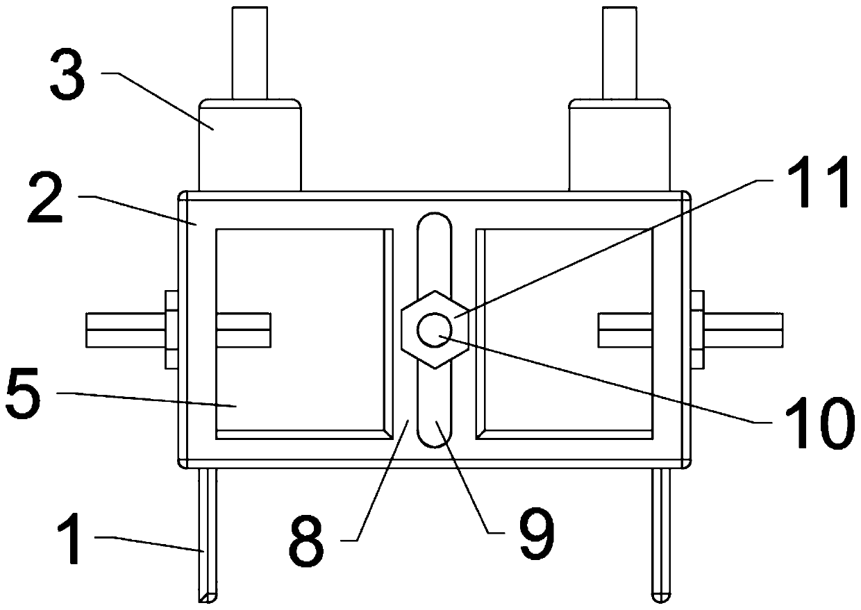 Full-angle adaptive clamping device for unmanned aerial vehicle