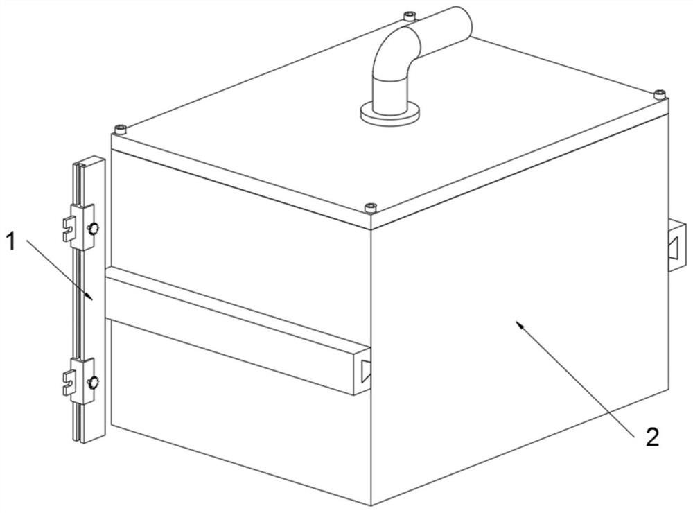 Clinical oxygen therapy humidifying device for pneumology department