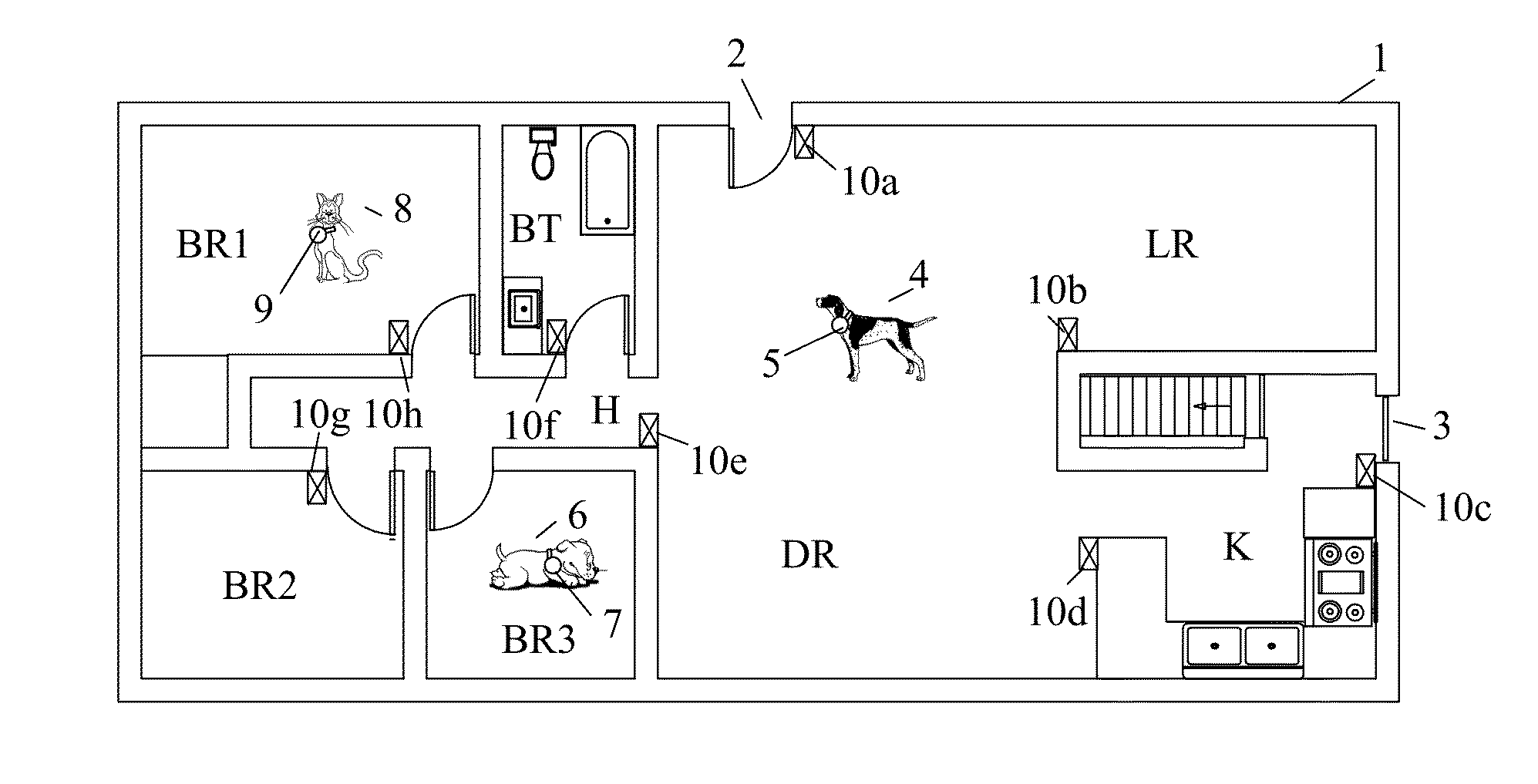 Wireless Pet Barrier using RFID