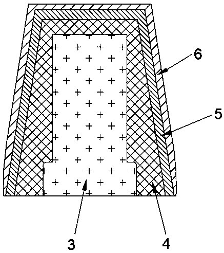 Novel steel rail insulated joint gluing protection device