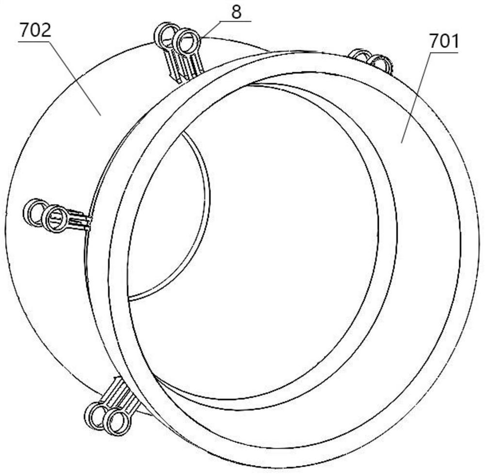 Vehicle-mounted flexible detection robot