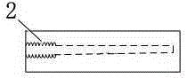 Semiconductor laser stack array structure