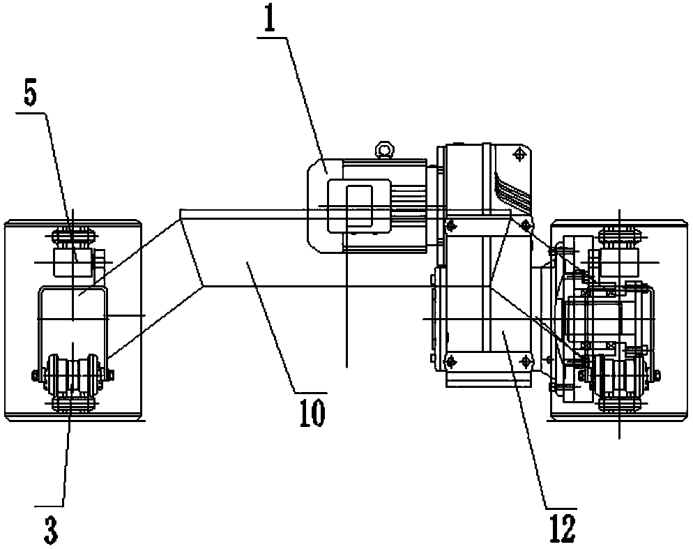 A crawler mobile system suitable for tunnel construction rescue cabin