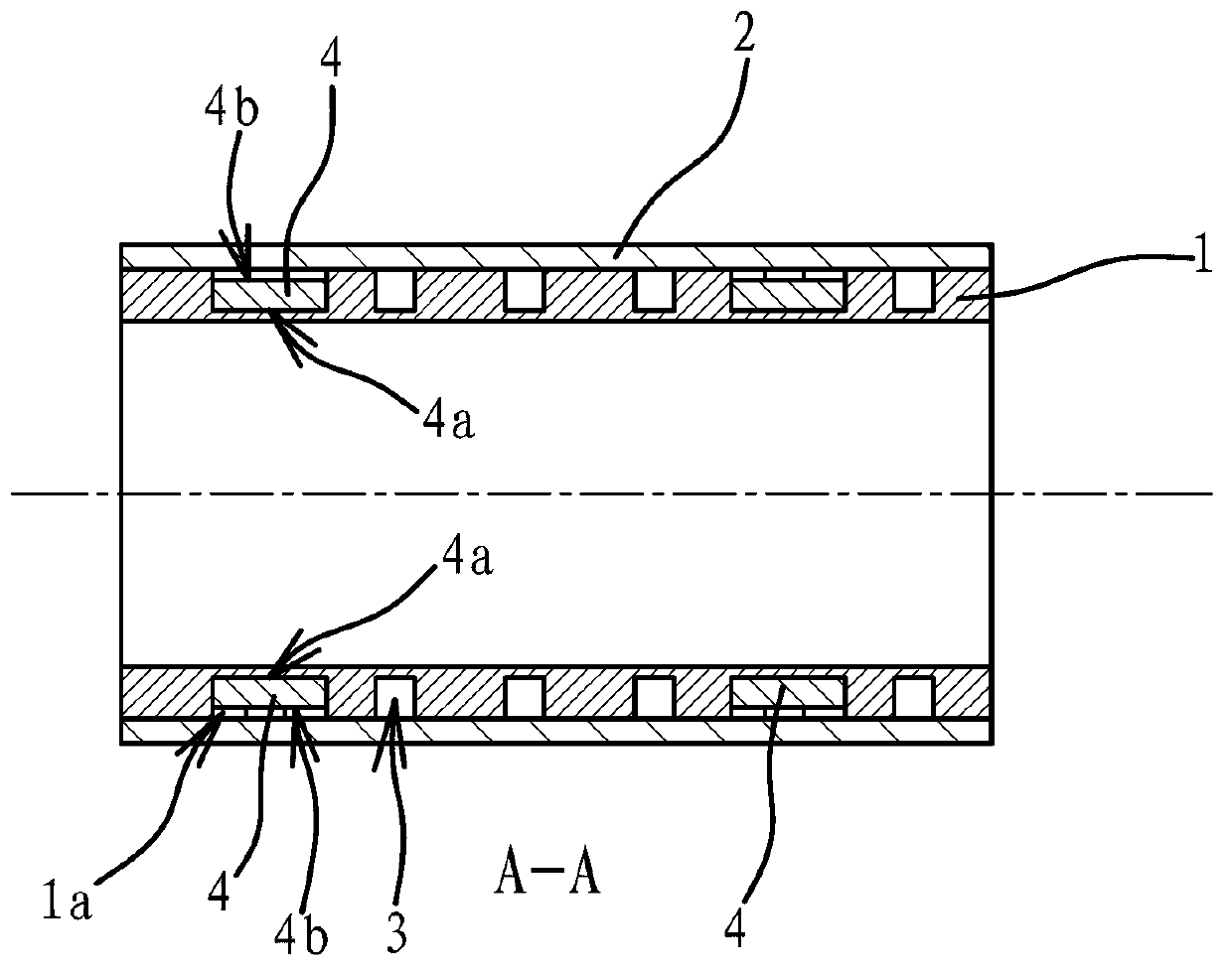 High-speed main shaft cooling device
