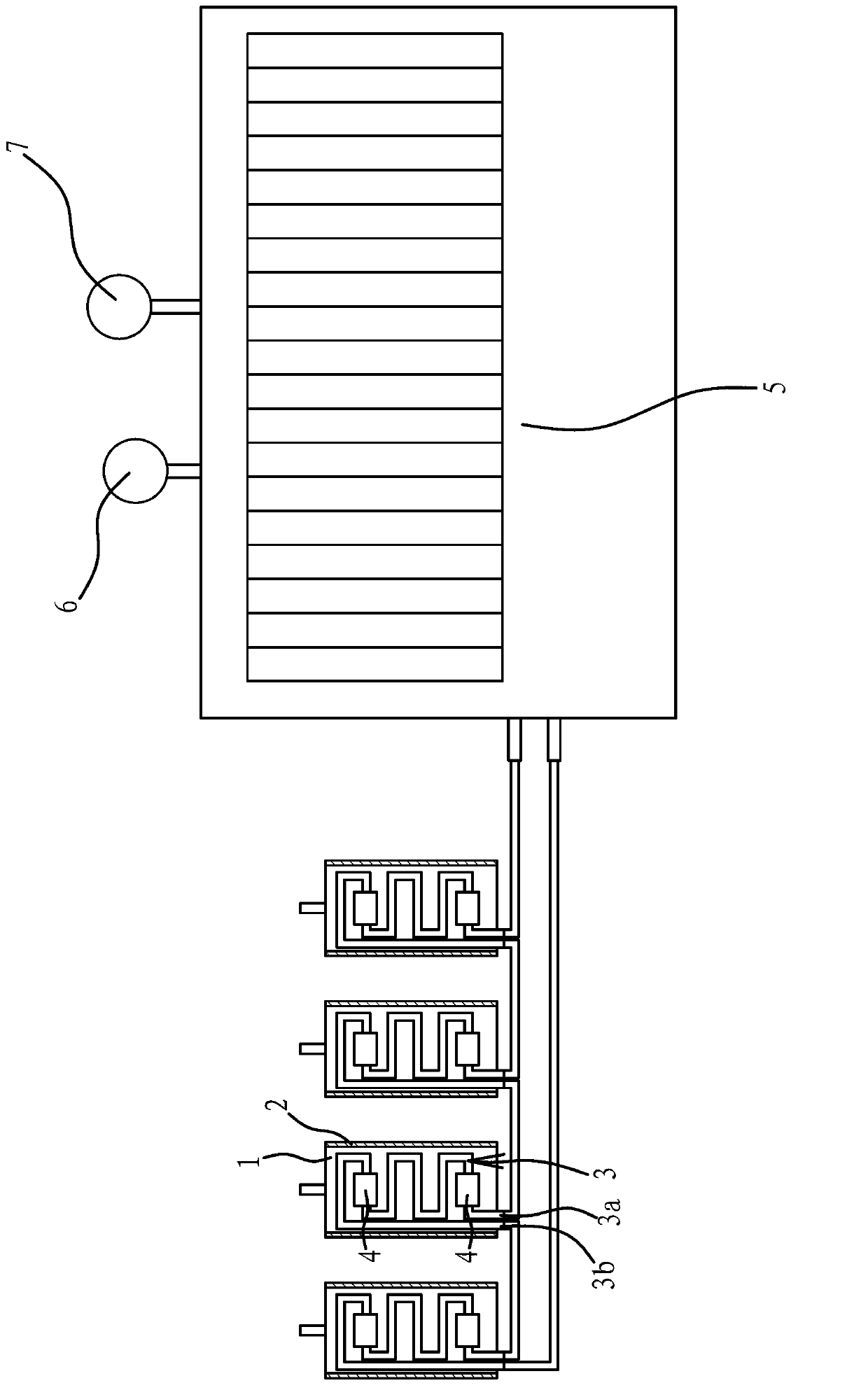 High-speed main shaft cooling device