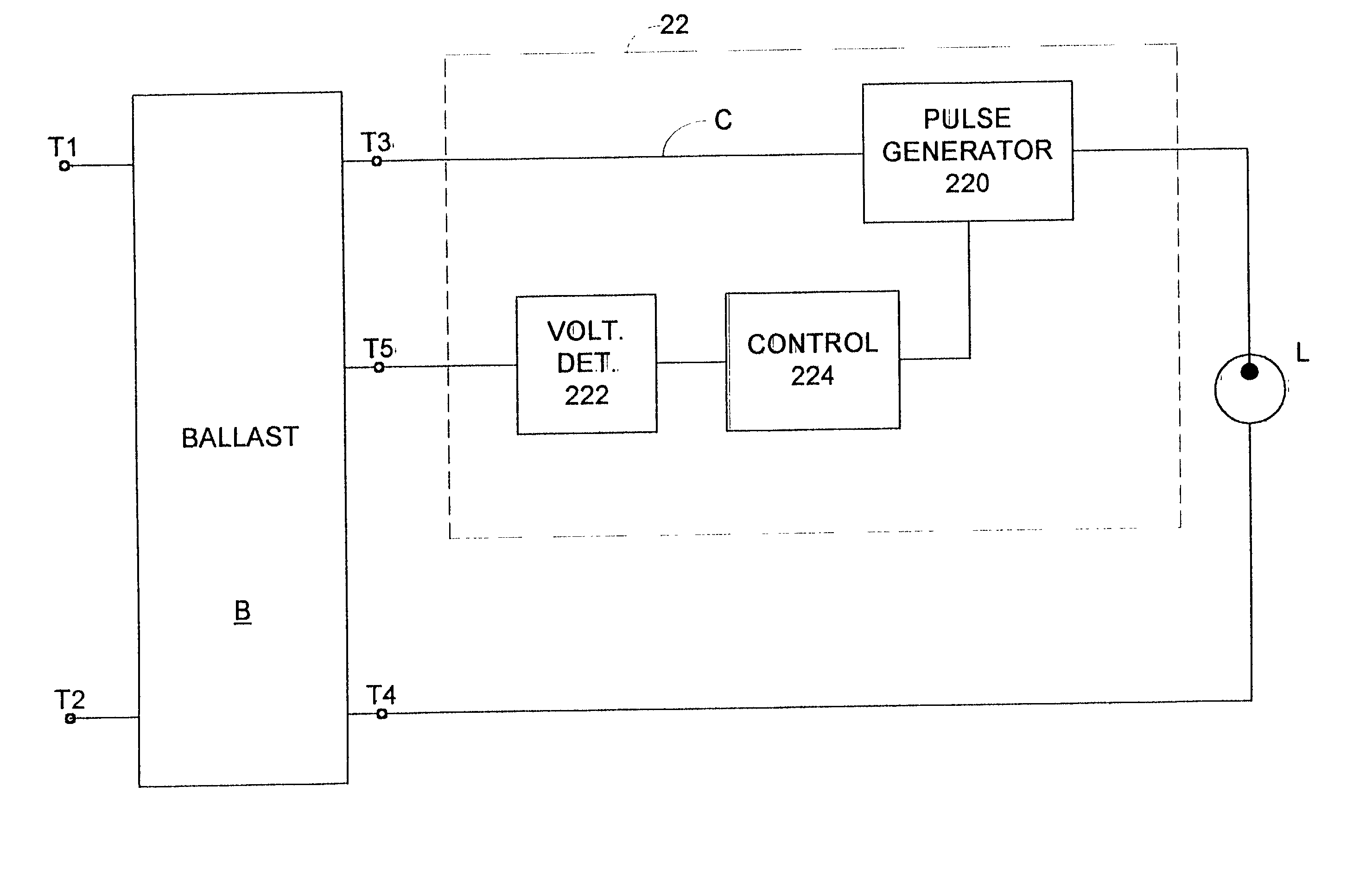 Multiple-parameter control of lamp ignition