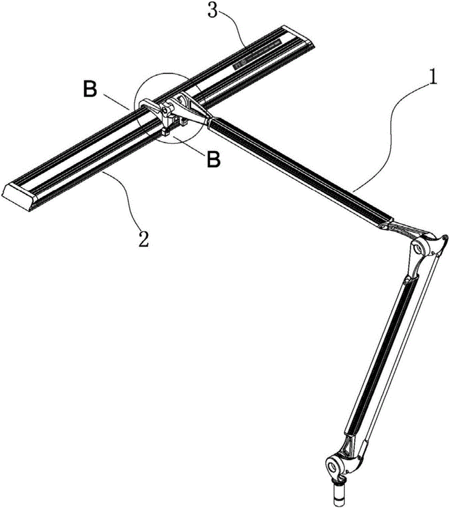 Novel LED desk lamp