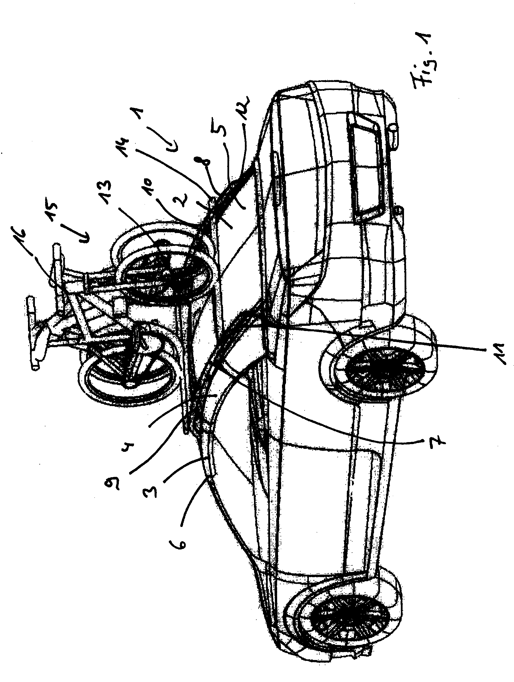 Hardtop vehicle roof with external roof kinematic system